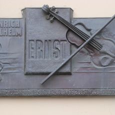 Plaque of Heinrich Wilhelm Ernst