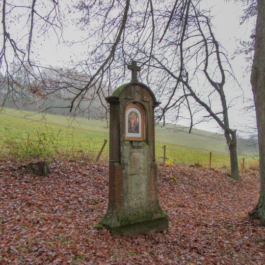 Křížová cesta u Bludova - 10. zastavení