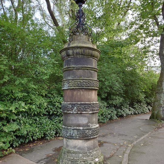 Kelvinway Gate Piers, University Avenue, Glasgow