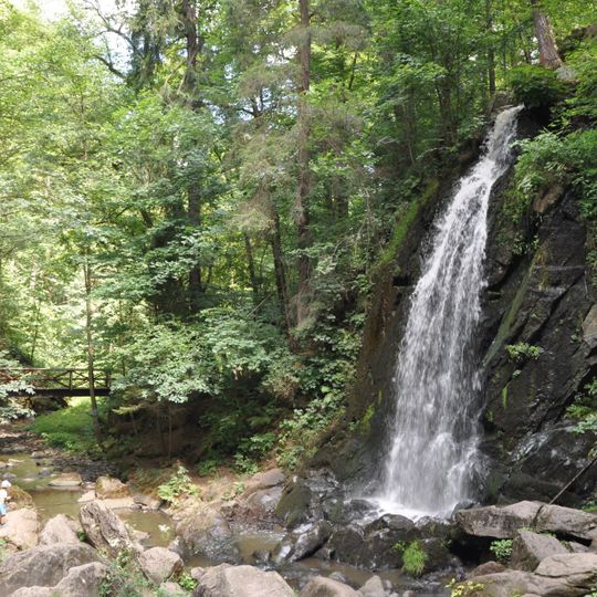 Waterfall in Terčino údolí