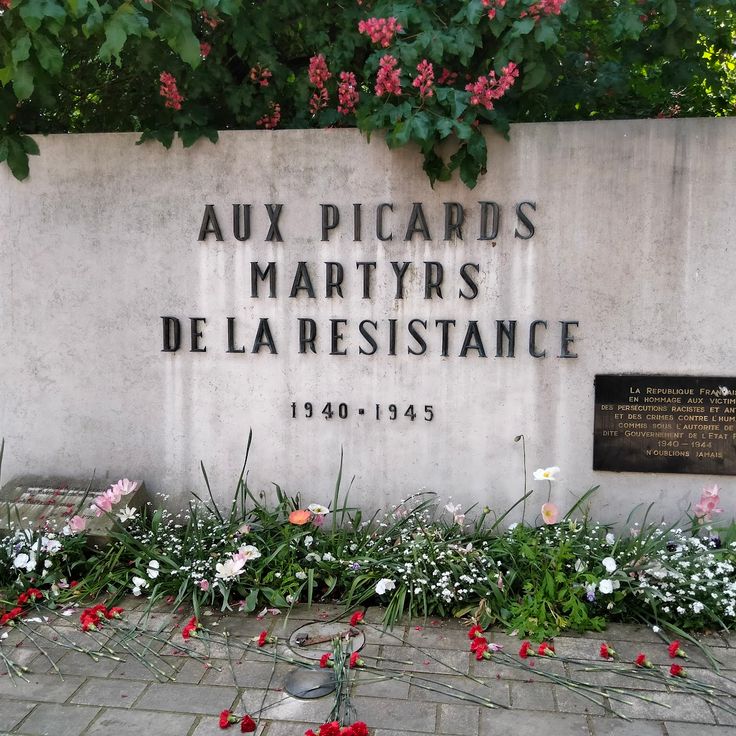Monument aux picards martyrs de la résistance'