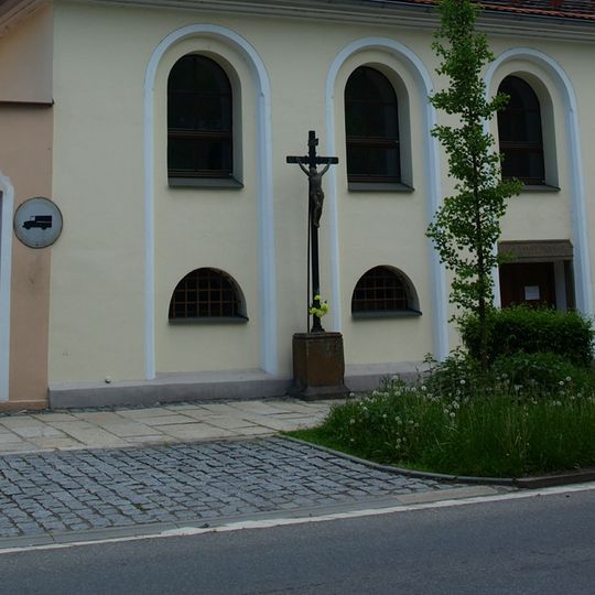 Kříž u kaple svatého Martina ve Strakonicích