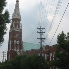 St. Anthony Roman Catholic Church, Rectory, Convent, and School