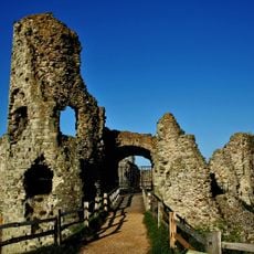 Pevensey Castle inner ward gatehouse