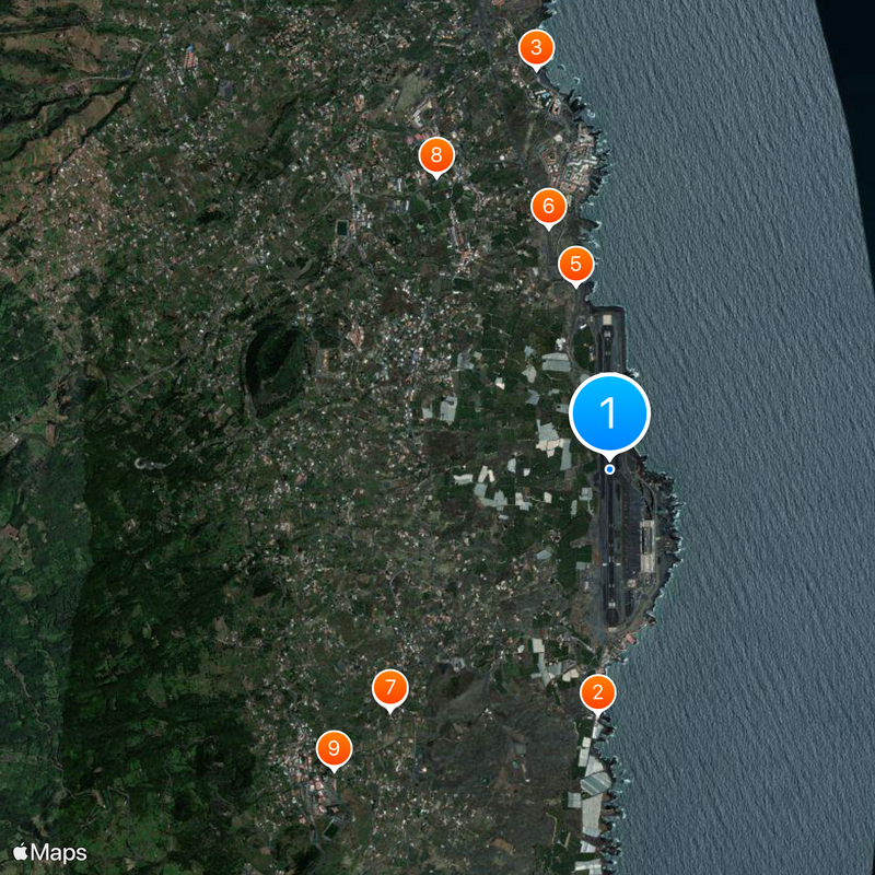 La Palma Airport Map