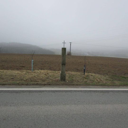 Column shrine in Olešná
