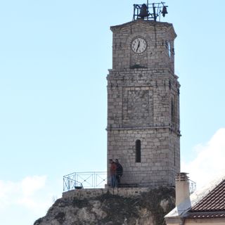 Clock tower of Arachova