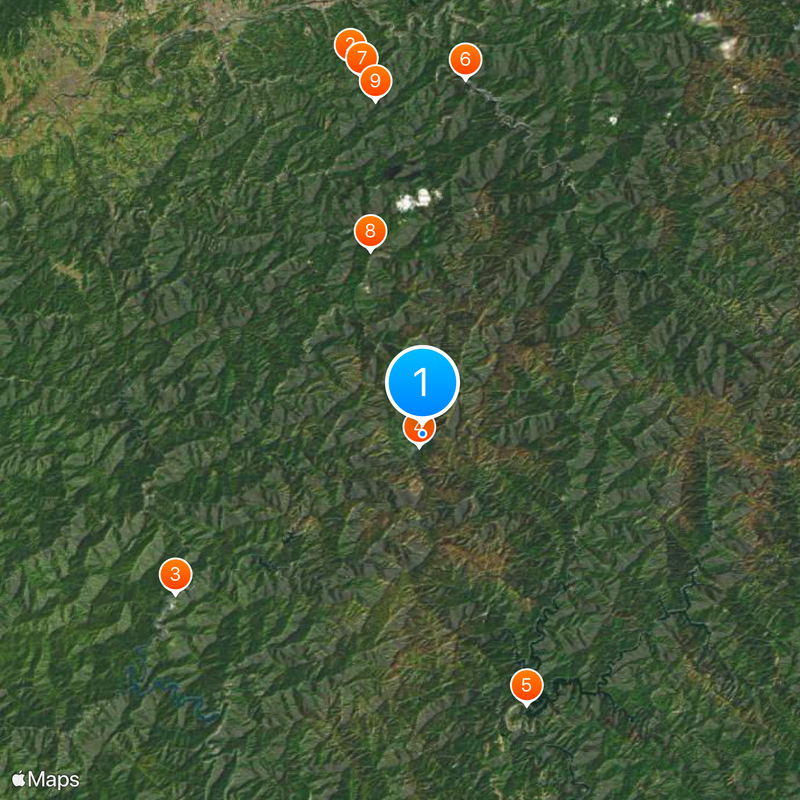 Ōmine Okugakemichi Mappa