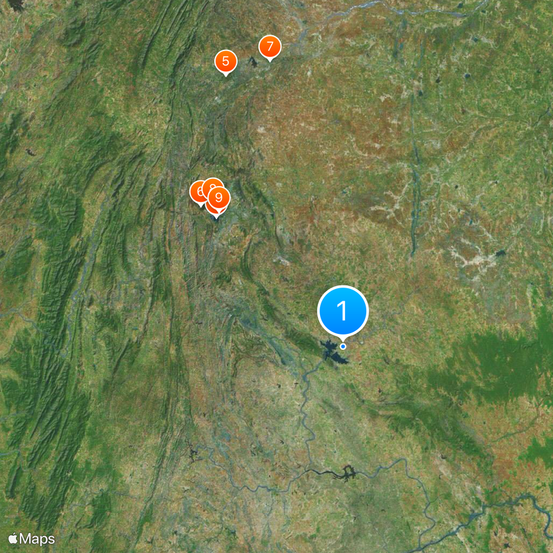 Jaisamand Lake Map