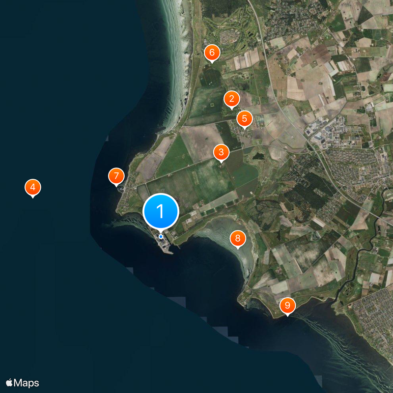 Barsebäck Nuclear Power Plant Map