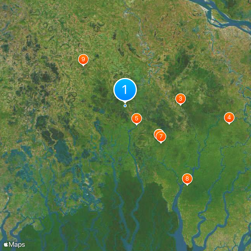 Khulna University of Engineering & Technology Map