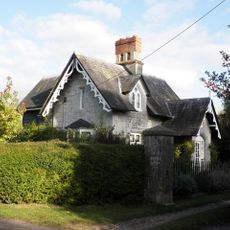 Court Lodge With Gatepiers And Gate