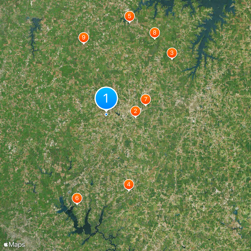 Granville County Map