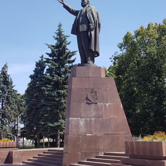 Monument to Vladimir Lenin in Ryazan