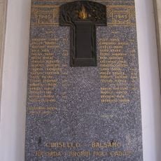 Lapide commemorativa ai caduti della seconda guerra mondiale