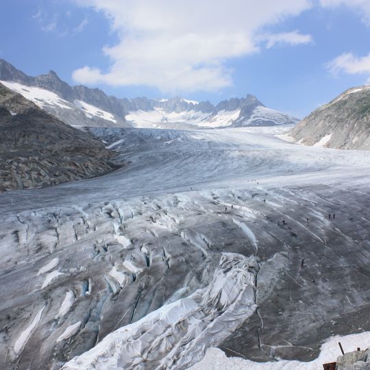 Glaciar del Ródano