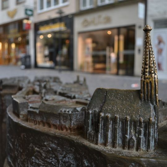 Modell am Lambertikirchplatz