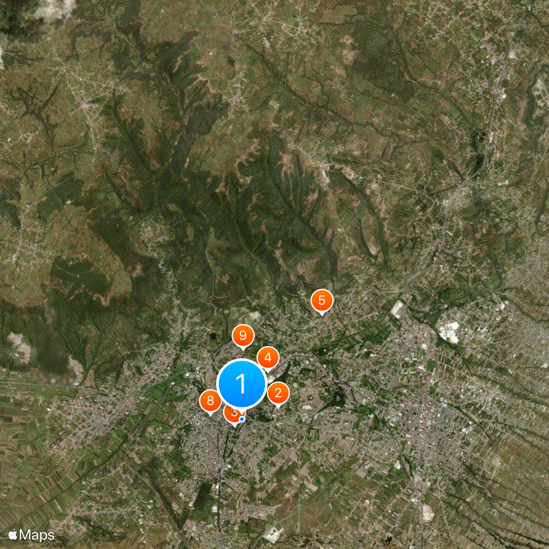 Tlaxcala de Xicoténcatl Map