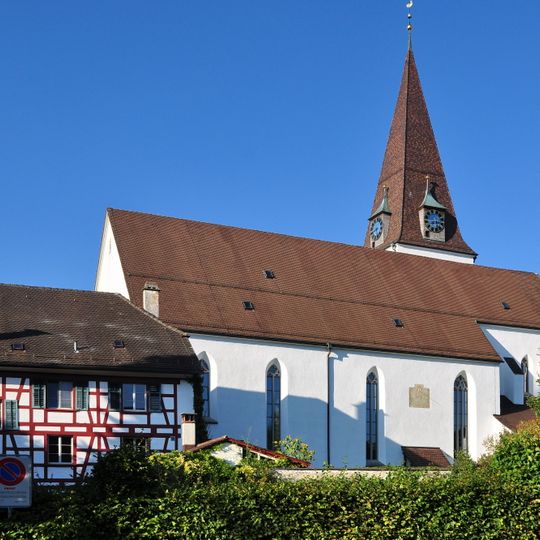 Reformierte Kirche mit Pfarrhaus