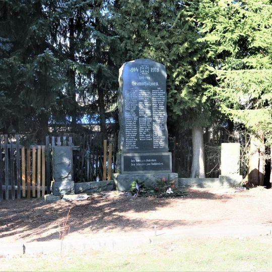 Pomník padlým v 1. světové válce ve Filipově