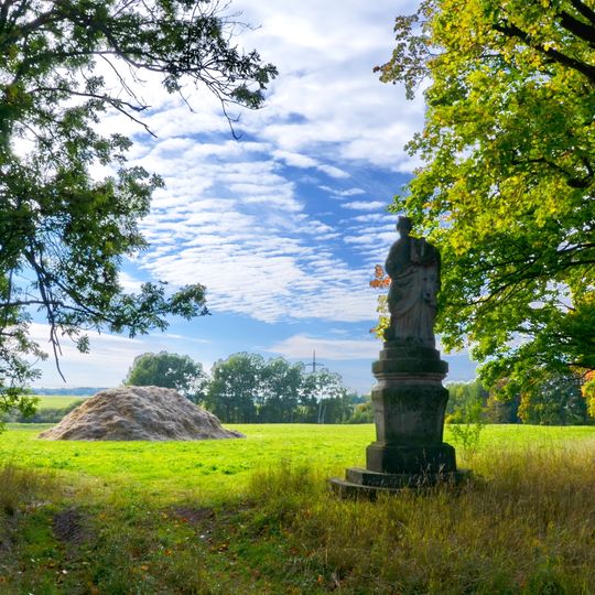 Statue of Blessed Hroznata in Teplá