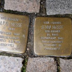 Stolperstein dedicated to Jenni Hesse