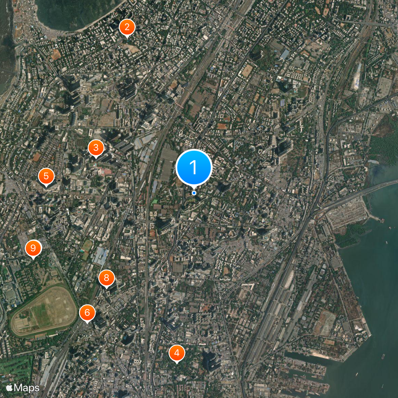 ITC Grand Central, a Luxury Collection Hotel, Mumbai Map