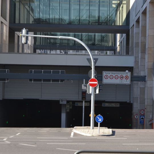 Tunnel Wagenladungsstraße