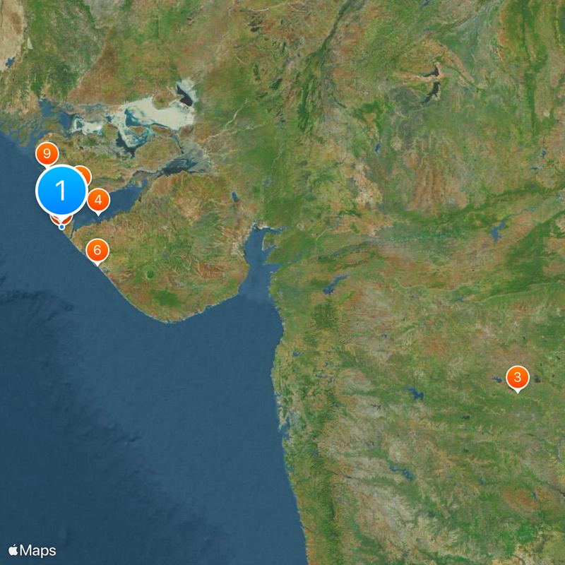 Dwarka Vidhan Sabha constituency Map