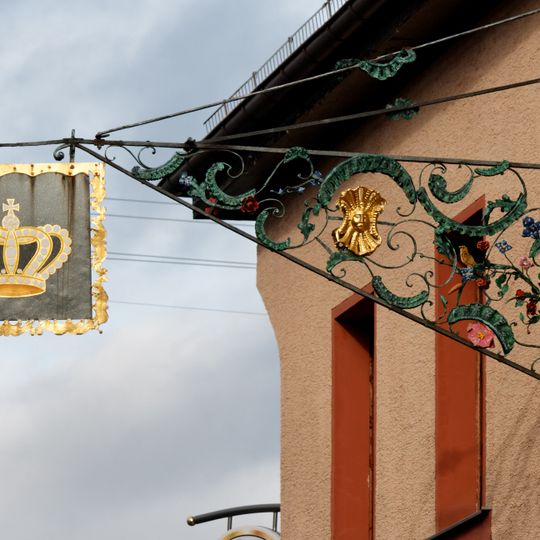 Sachteile Aushängeschild und Torpfosten