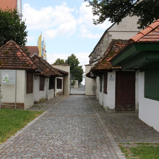 Verkaufshäuschen für Devotionalien