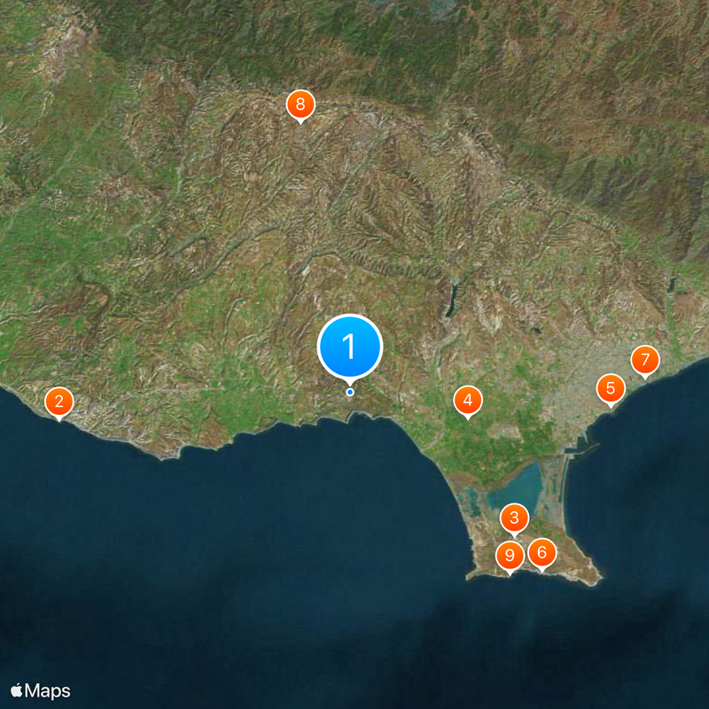 Episkopi Cantonment Map