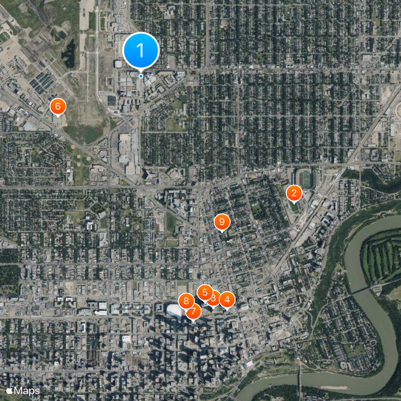 Northern Alberta Institute of Technology Map