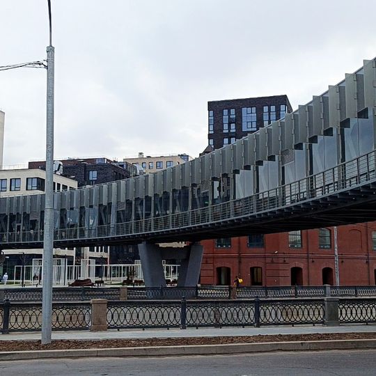 Ekektrozavodskaya pedestrian bridge