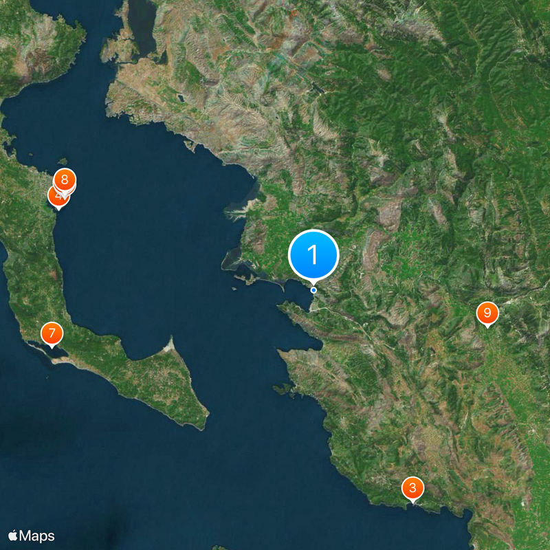 Igoumenitsa Map