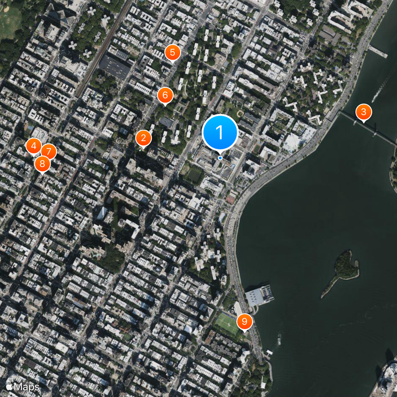 Metropolitan Hospital Center Map