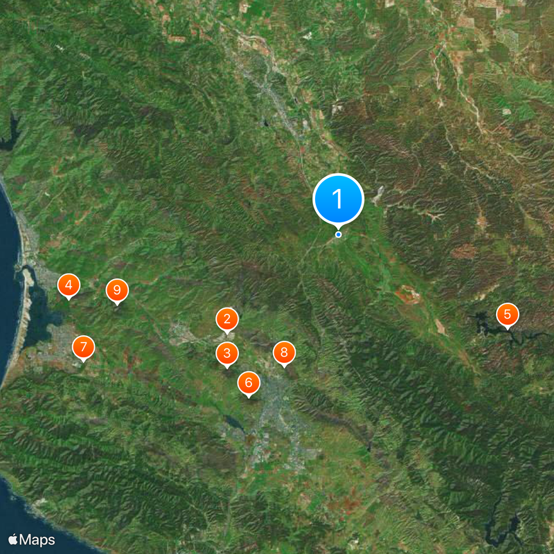 Santa Margarita Map