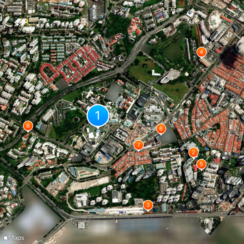 Singapore General Hospital Map