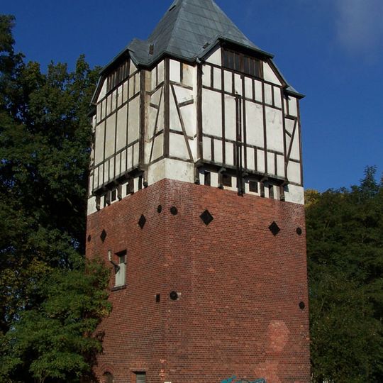Kolejowa wieża wodna w Goleniowie