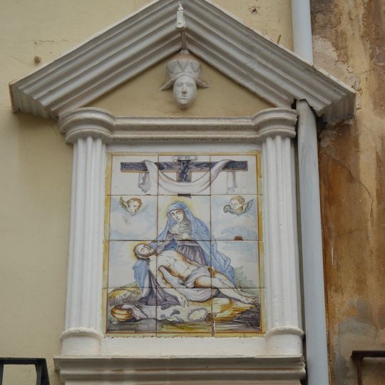 Retablo cerámico de la Virgen de los Dolores C/ Virgen de los Dolores 10