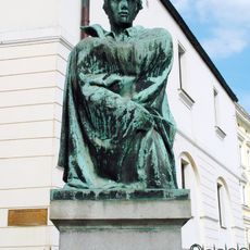 Statue of Karel Hynek Mácha in Litoměřice