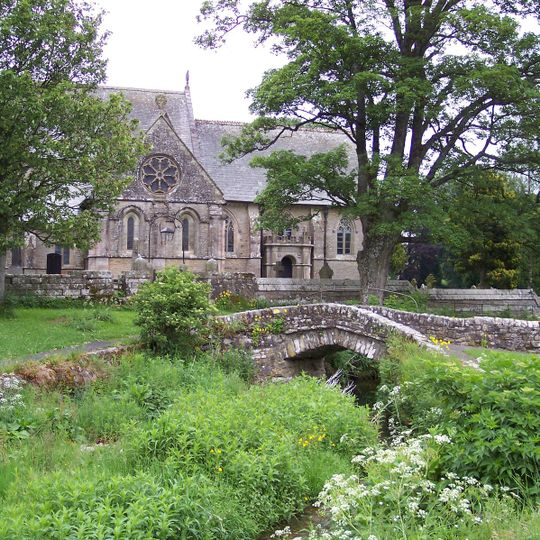 Footbridge Over Dalesbank Beck To South Of Church