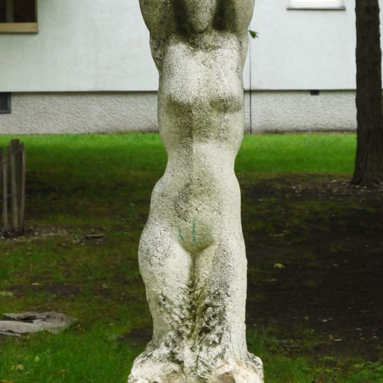 Plastik "Weiblicher Torso" von Alfred Czerny