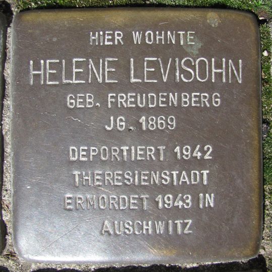 Stolperstein en memoria de Helene Levisohn