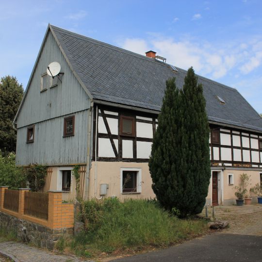 Wohnstallhaus eines Dreiseithofes Muschelwitz 13