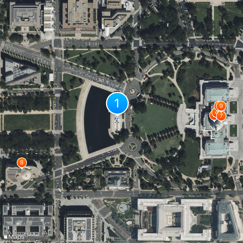 Ulysses S. Grant Memorial Map