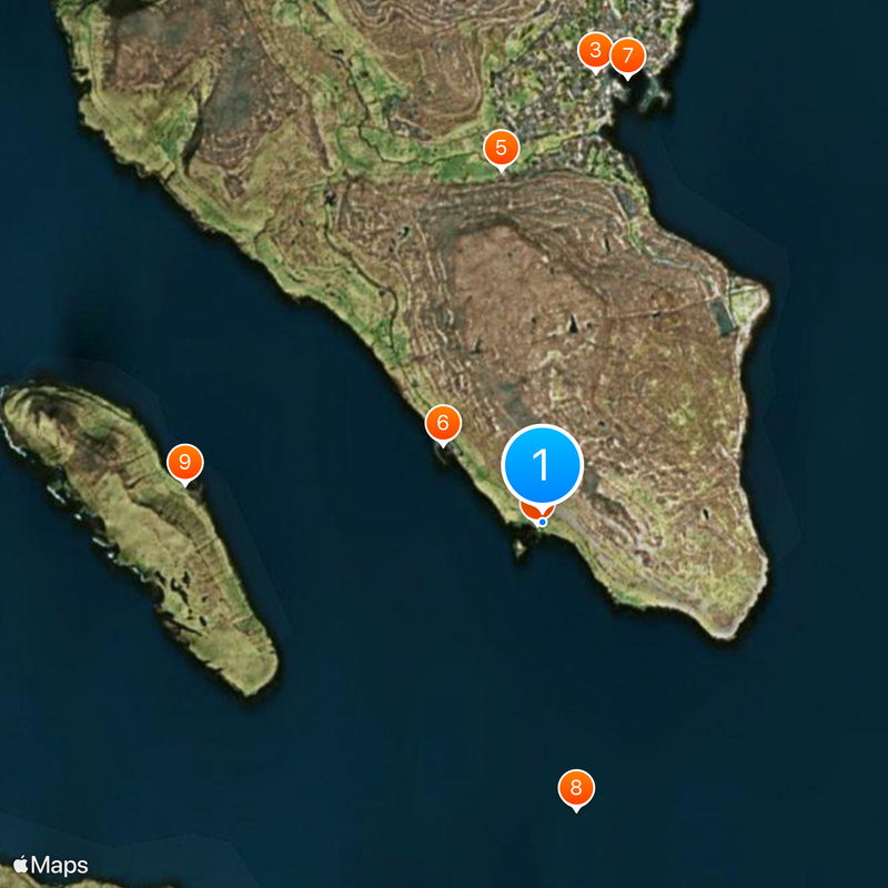 Cathédrale Saint-Magnus Carte