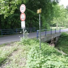 Bridge of road III/423231 over the Kyjovka near Stará Hráz nature reserve