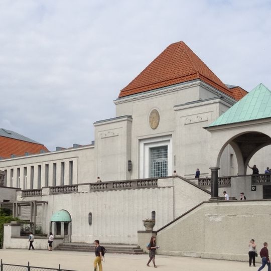 Ausstellungsgebäude für Flächenkunst