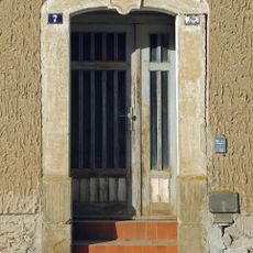 Türstock mit Schlussstein Luchauer Straße 7